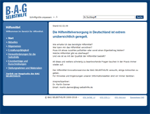 Tablet Screenshot of hilfsmittel.bag-selbsthilfe.de